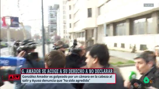 Ayuso sobre cámara