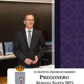 Manuel Pacheco, pregonero de la Semana Santa segoviana de 2025 Manuel Pacheco, pregonero de la Semana Santa segoviana de 2025