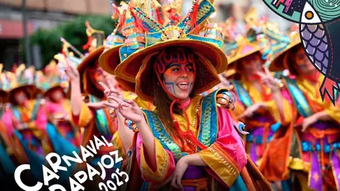 Cambalada logra el primer puesto del Gran Desfile de Comparsas del Carnaval de Badajoz Cambalada logra el primer puesto del Gran Desfile de Comparsas del Carnaval de Badajoz