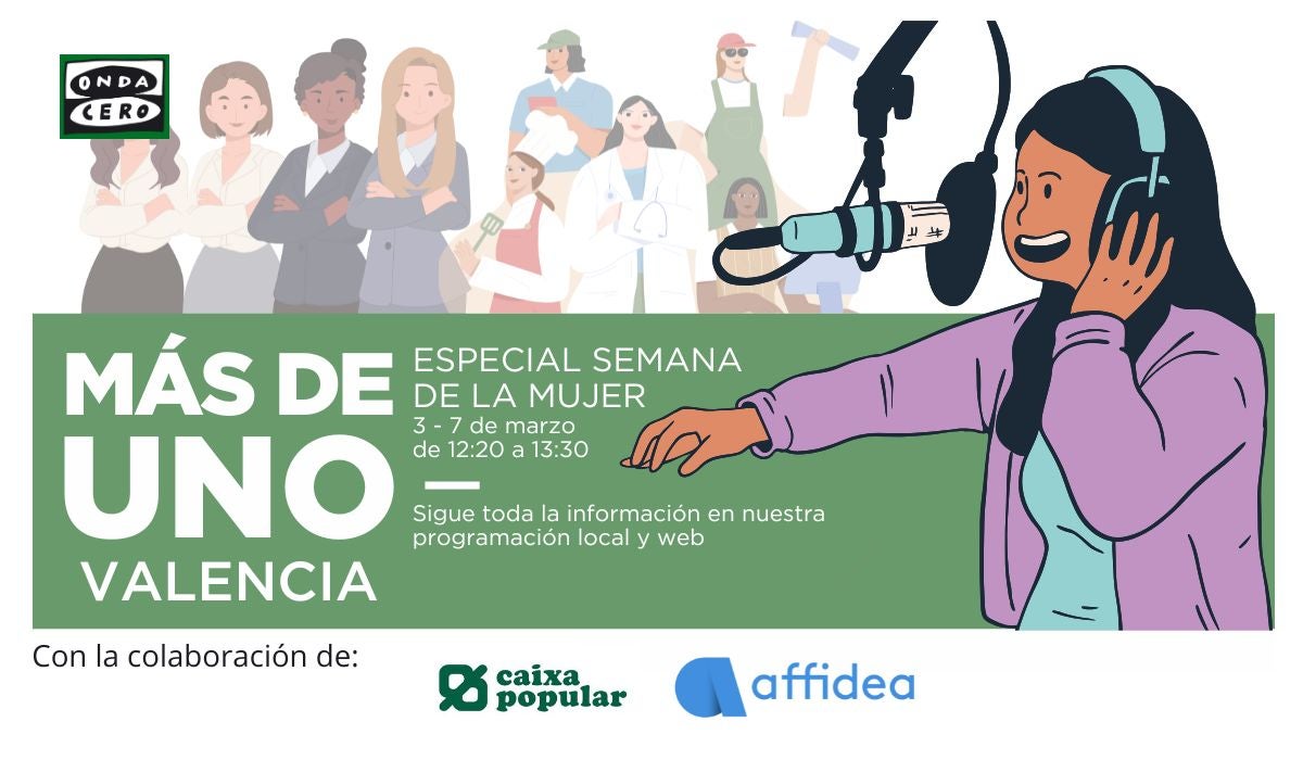 Semana de la mujer en Más de Uno Valencia Semana de la mujer en Más de Uno Valencia