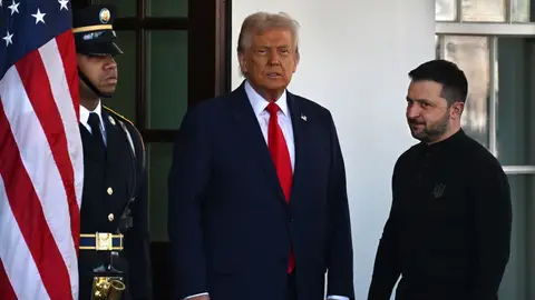 Trump recibe a Zelenski en la Casa Blanca Trump recibe a Zelenski en la Casa Blanca