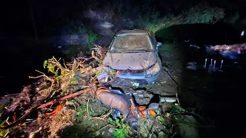 La rotura de un embalse libera 700 mil litros en Telde (Canarias) La rotura de un embalse libera 700 mil litros en Telde (Canarias)