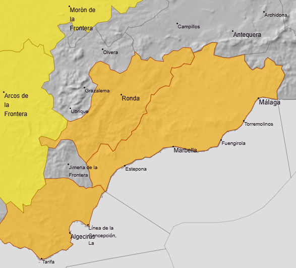 El Ayuntamiento de Marbella vuelve a activar el Plan Municipal de Emergencia por aviso naranja El Ayuntamiento de Marbella vuelve a activar el Plan Municipal de Emergencia por aviso naranja