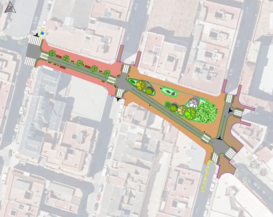 Alzira amplia las zonas para peatones con la aprobación del rediseño de la plaça d’Alacant Alzira amplia las zonas para peatones con la aprobación del rediseño de la plaça d’Alacant