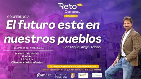 Miguel &Aacute;ngel Tob&iacute;as ofrecer&aacute; la conferencia "El Futuro Est&aacute; En Nuestros Pueblos"