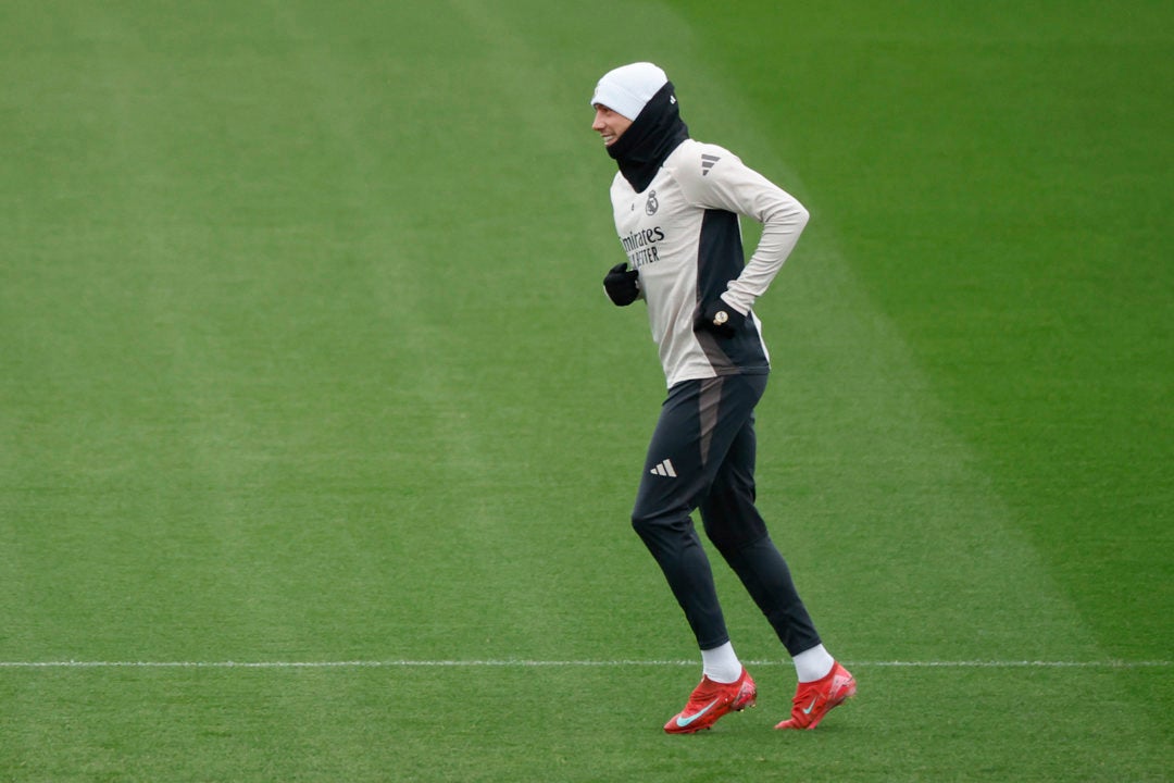 Courtois, Rüdiger y Valverde apuntan al Metropolitano Courtois, Rüdiger y Valverde apuntan al Metropolitano
