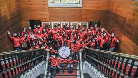 La banda de gaitas Villa de Xixón volverá a desfilar en Nueva York La banda de gaitas Villa de Xixón volverá a desfilar en Nueva York