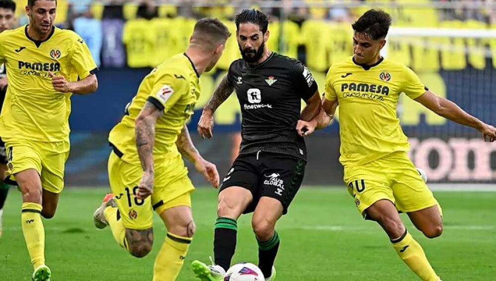 Isco en acción ante el Villarreal