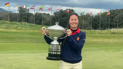 Nagore Martínez: "Siempre he soñado con ser profesional de golf" Nagore Martínez: "Siempre he soñado con ser profesional de golf"