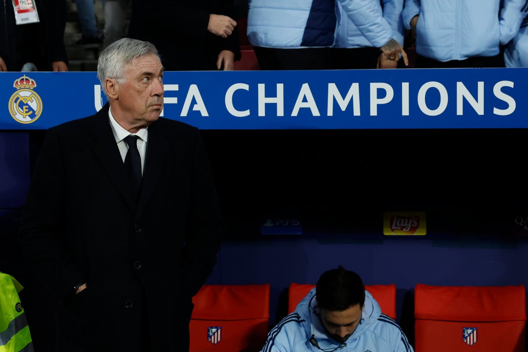 Ancelotti: "Me parece que Julián da dos toques" Ancelotti: "Me parece que Julián da dos toques"