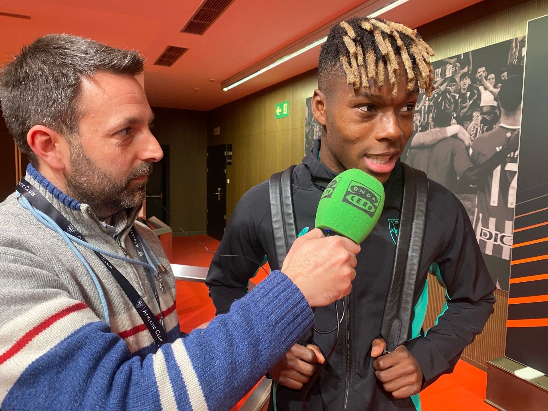 Nico Williams: "Si sigo trabajando de esta manera van a llegar muchas cosas" Nico Williams: "Si sigo trabajando de esta manera van a llegar muchas cosas"