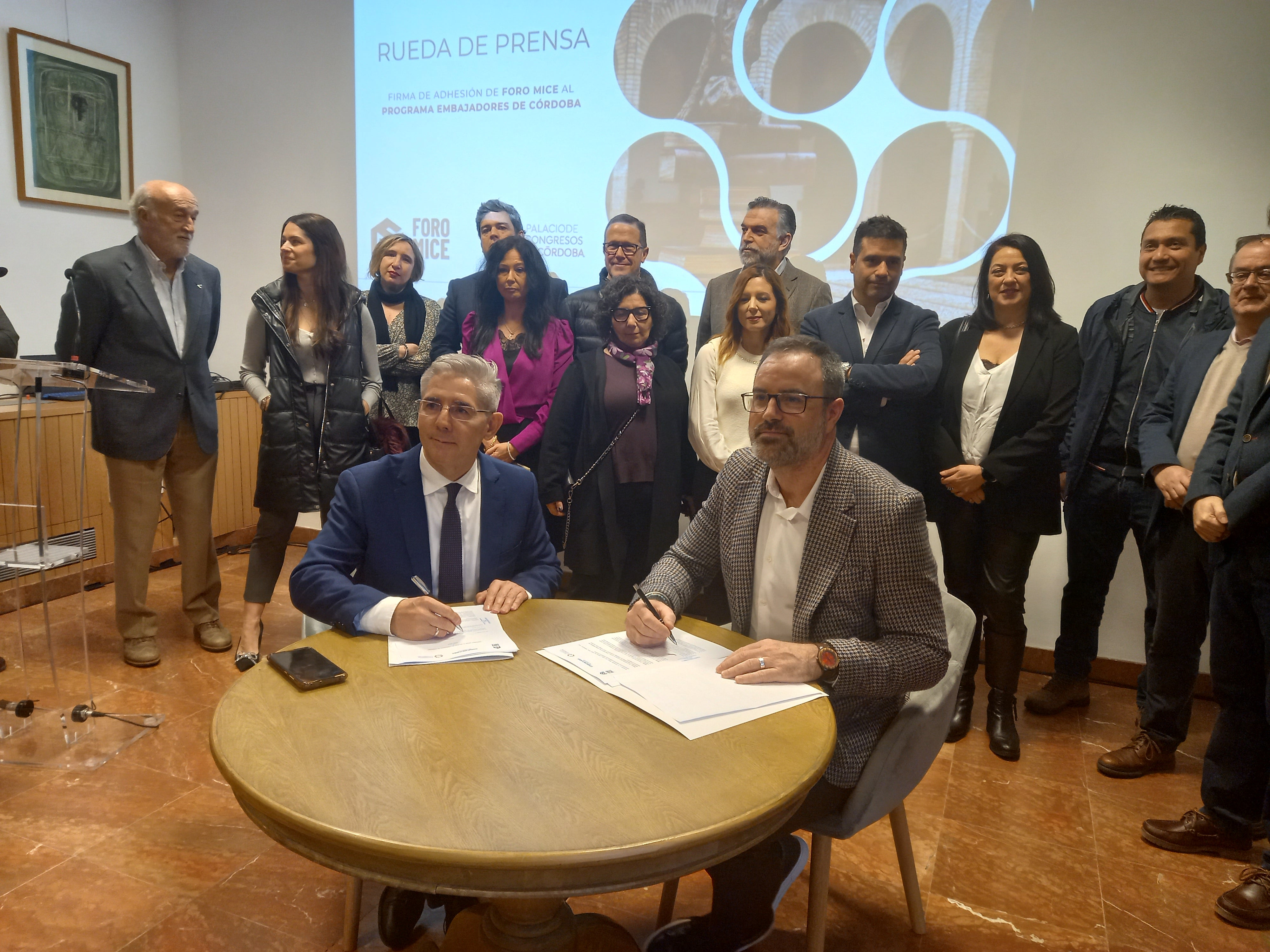 Foro MICE se adhiere al programa Embajadores del Palacio de Congresos de Córdoba Foro MICE se adhiere al programa Embajadores del Palacio de Congresos de Córdoba