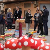 Burriana celebra la Plantà de la falla inclusiva de AFDEM Burriana celebra la Plantà de la falla inclusiva de AFDEM
