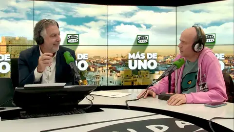 Jandro en 'Más de uno' con Carlos Alsina Jandro en 'Más de uno' con Carlos Alsina