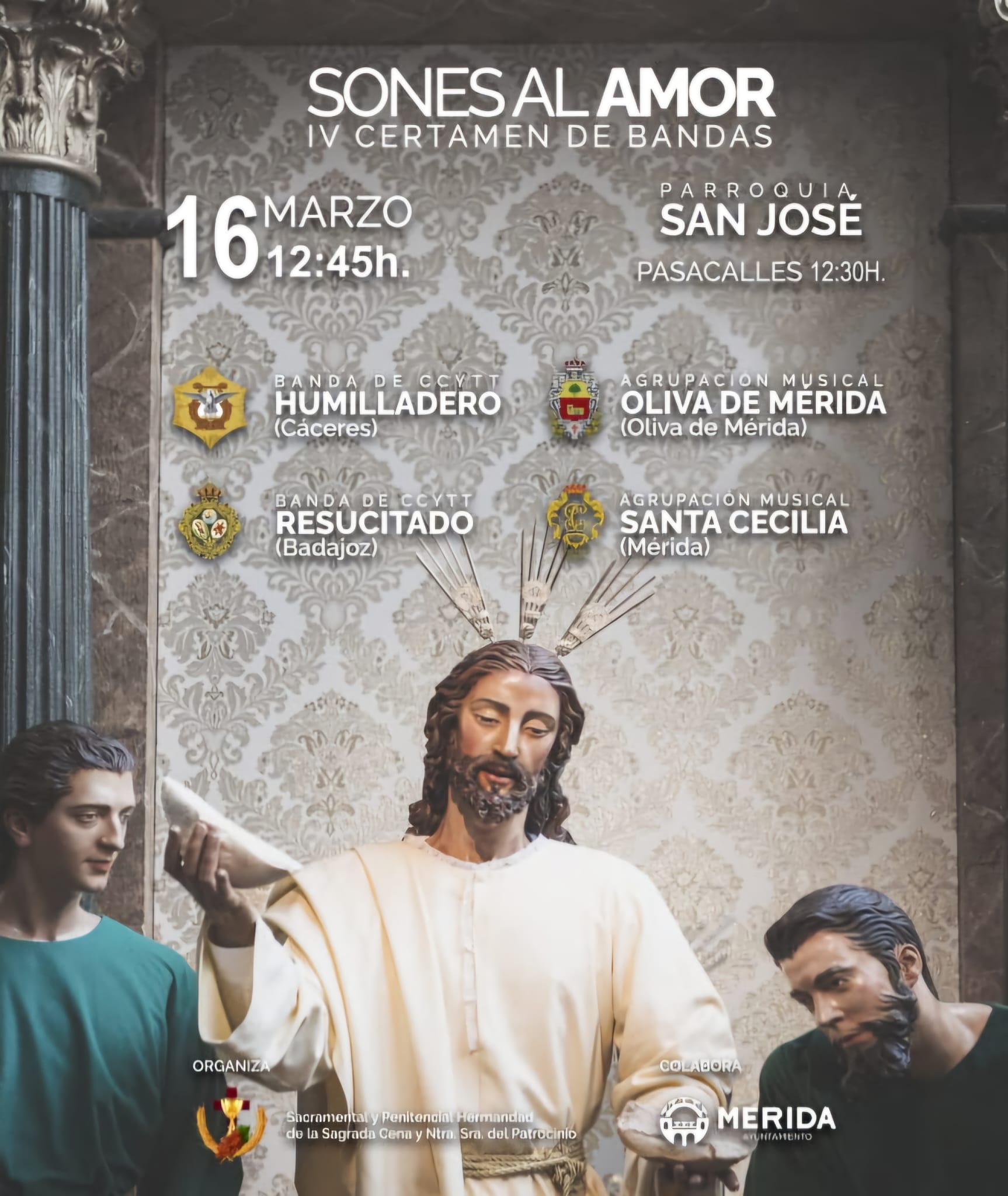 "Sones al Amor" llenará este domingo la parroquia de San José de marchas procesionales y cofrades "Sones al Amor" llenará este domingo la parroquia de San José de marchas procesionales y cofrades