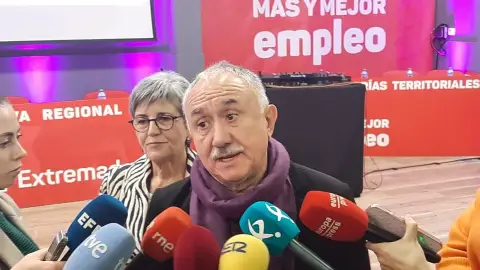 Álvarez (UGT) ve "razonable" la ronda de contatos de Sánchez con los partidos ante la situación actual Álvarez (UGT) ve "razonable" la ronda de contatos de Sánchez con los partidos ante la situación actual