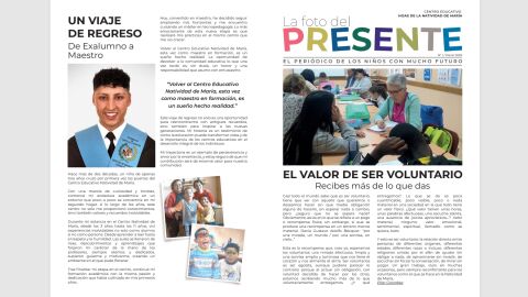 "La Foto del Presente", nuevo peri&oacute;dico hecho por ni&ntilde;os y ni&ntilde;as