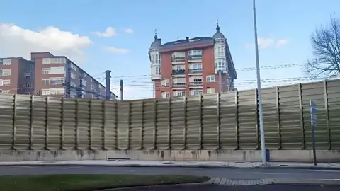 Recreación de pantallas acústicas .