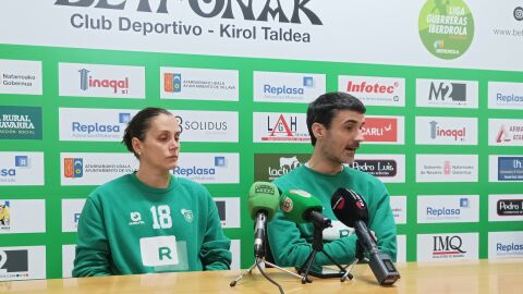 Macarena Sans y Miguel Etxeberria