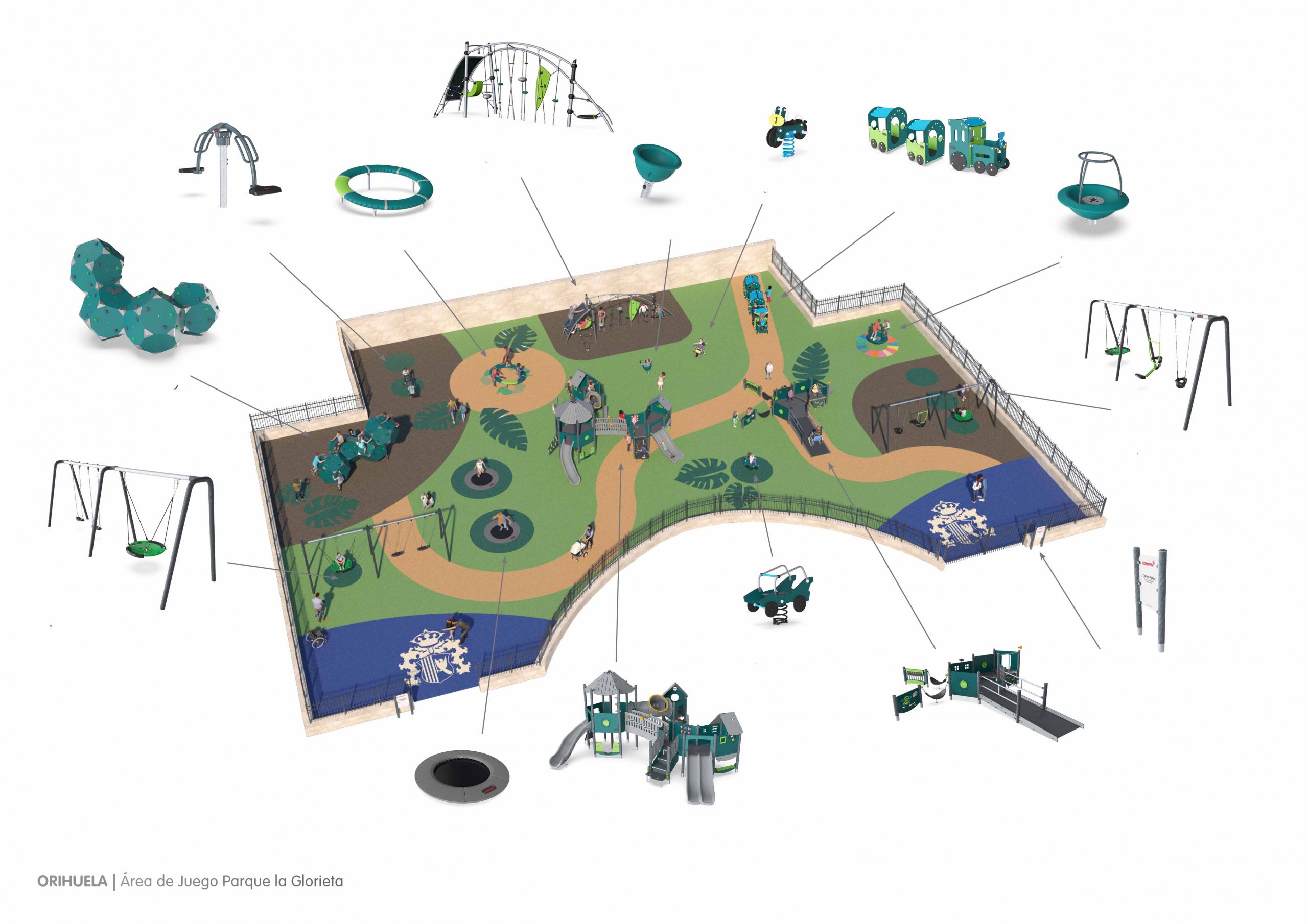 La reforma del parque infantil en la Glorieta Gabriel Miró y en Severo Ochoa se ejecutará en el plazo de dos meses La reforma del parque infantil en la Glorieta Gabriel Miró y en Severo Ochoa se ejecutará en el plazo de dos meses