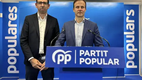 Cristóbal Marqués y Joan Mesquida. Cristóbal Marqués y Joan Mesquida.