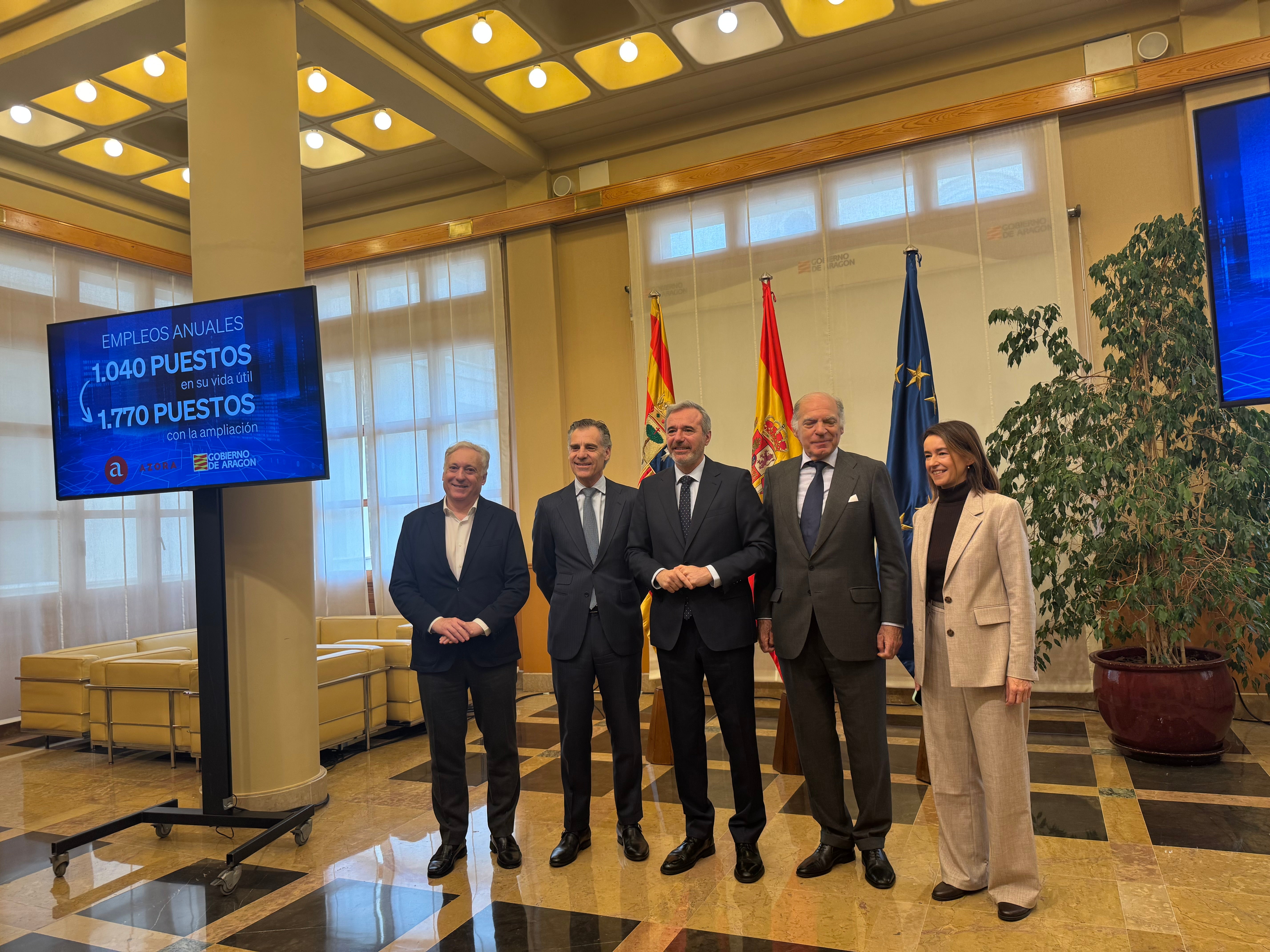 Azora invertirá 1.100 millones en un datacenter en Villamayor de Gállego Azora invertirá 1.100 millones en un datacenter en Villamayor de Gállego