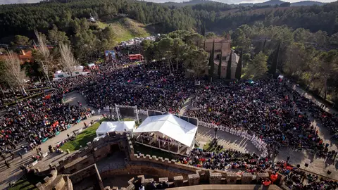Más de 15.000 personas participan en la segunda Javierada Más de 15.000 personas participan en la segunda Javierada