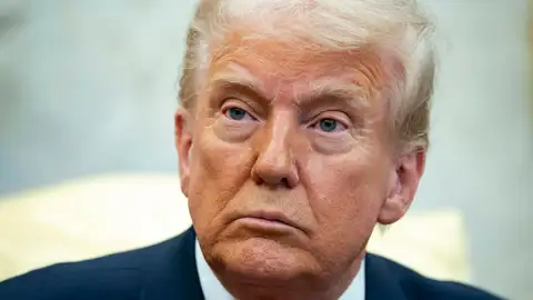 Donald Trump en una foto de archivo Donald Trump en una foto de archivo