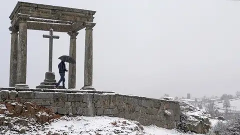 Paisaje nevado en Ávila Paisaje nevado en Ávila