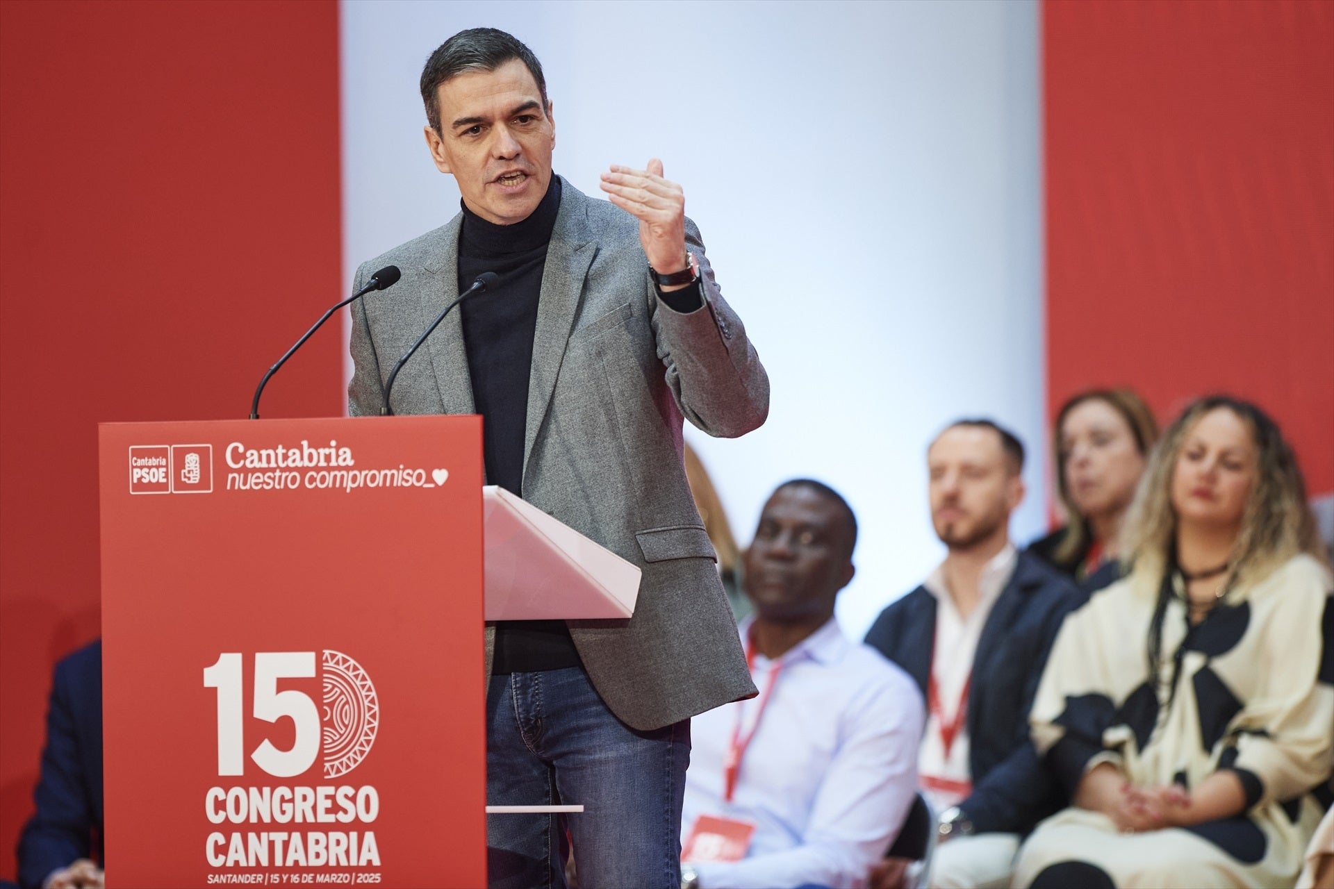 Sánchez defiende el aumento del gasto en Defensa: "Solo Europa sabrá cuidar de Europa" Sánchez defiende el aumento del gasto en Defensa: "Solo Europa sabrá cuidar de Europa"
