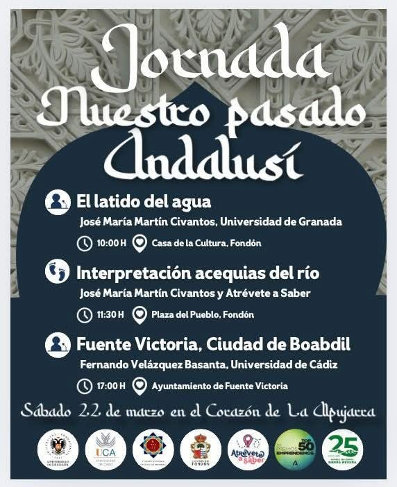 Fondón se moja con la cultura tradicional del agua y las acequias históricas Fondón se moja con la cultura tradicional del agua y las acequias históricas