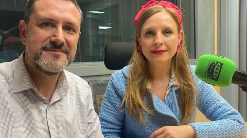 Joaqu&iacute;n Buend&iacute;a, presidente de Startup CLM y Esther S&aacute;nchez V&iacute;llora, vicepresidenta de Startup CLM.