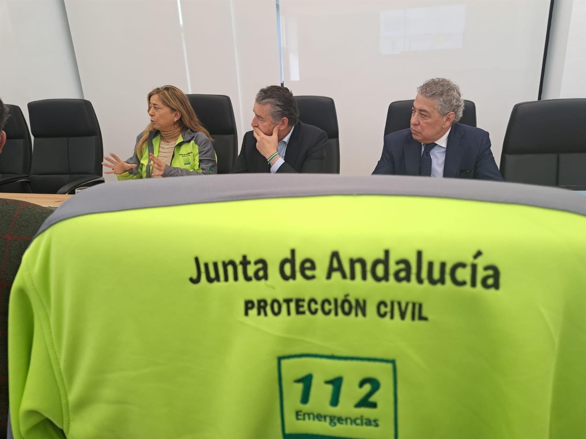 Desalojo preventivo de la ribera del río Campanillas en previsión ante las lluvias Desalojo preventivo de la ribera del río Campanillas en previsión ante las lluvias