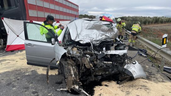 Accidente de tr&aacute;fico mortal en Iznalloz