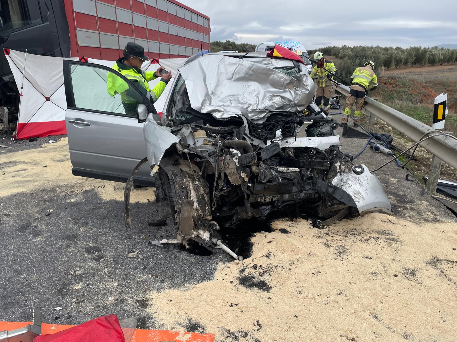 Estable dentro de la gravedad la mujer herida en el accidente mortal de Iznallo Estable dentro de la gravedad la mujer herida en el accidente mortal de Iznallo