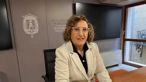 Ana Barceló, portavoz del PSOE en el ayuntamiento de Alicante Ana Barceló, portavoz del PSOE en el ayuntamiento de Alicante