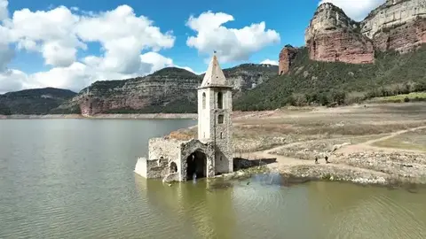 Imatge del pantà de Sau Imatge del pantà de Sau