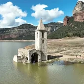 Imatge del pantà de Sau Imatge del pantà de Sau