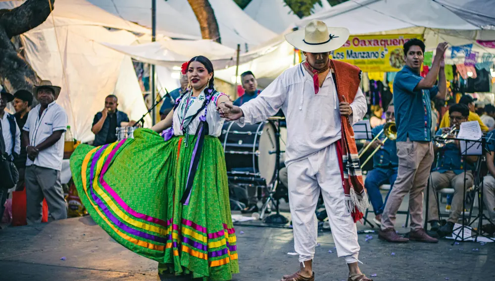 Baile tradicional en Oaxaca Baile tradicional en Oaxaca