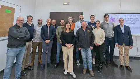 Participantes en la jornada de trabajo para elaborar un plan estratégico que revitalice el azafran en Castilla La Mancha. Participantes en la jornada de trabajo para elaborar un plan estratégico que revitalice el azafran en Castilla La Mancha.