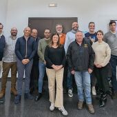 Participantes en la jornada de trabajo para elaborar un plan estratégico que revitalice el azafran en Castilla La Mancha.
