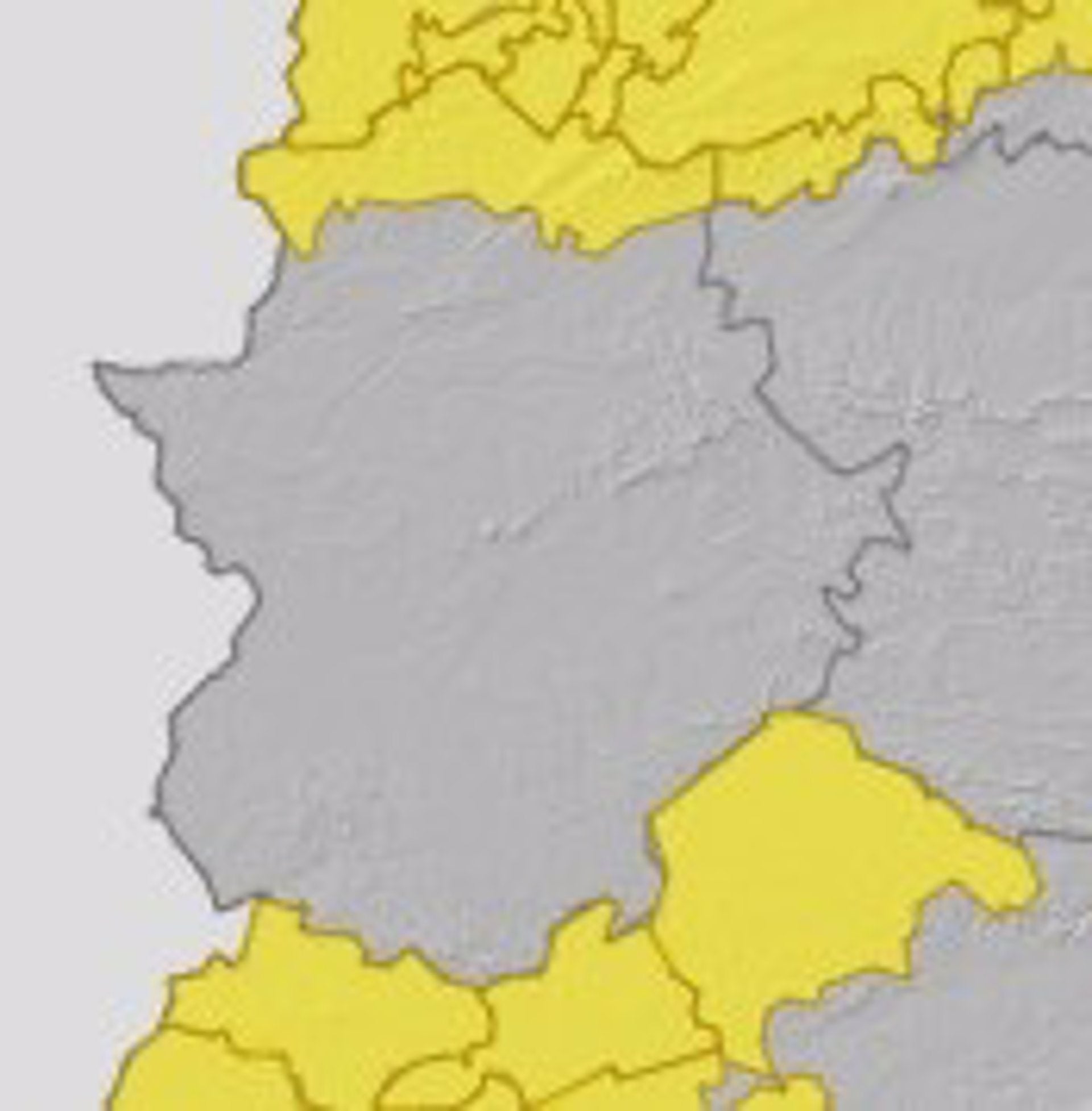 El 112 Extremadura activará este jueves la alerta amarilla por lluvias en el norte de la provincia de Cáceres El 112 Extremadura activará este jueves la alerta amarilla por lluvias en el norte de la provincia de Cáceres