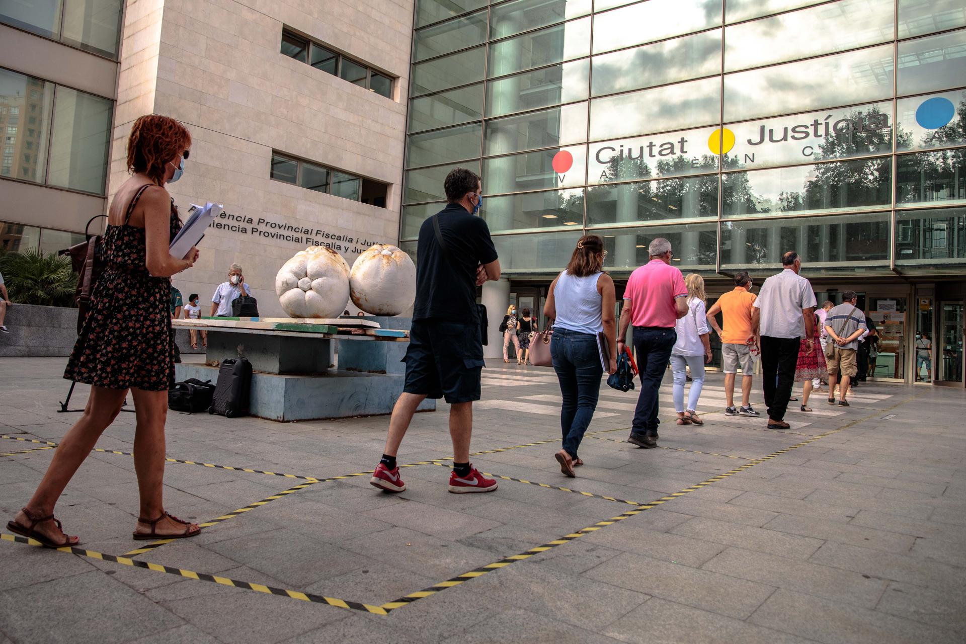 Los órganos judiciales valencianos ingresaron el año pasado un 10% más de asuntos Los órganos judiciales valencianos ingresaron el año pasado un 10% más de asuntos