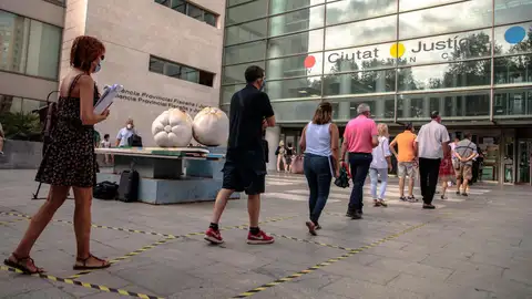 Imagen de archivo de la Ciudad de la Justicia de València balance