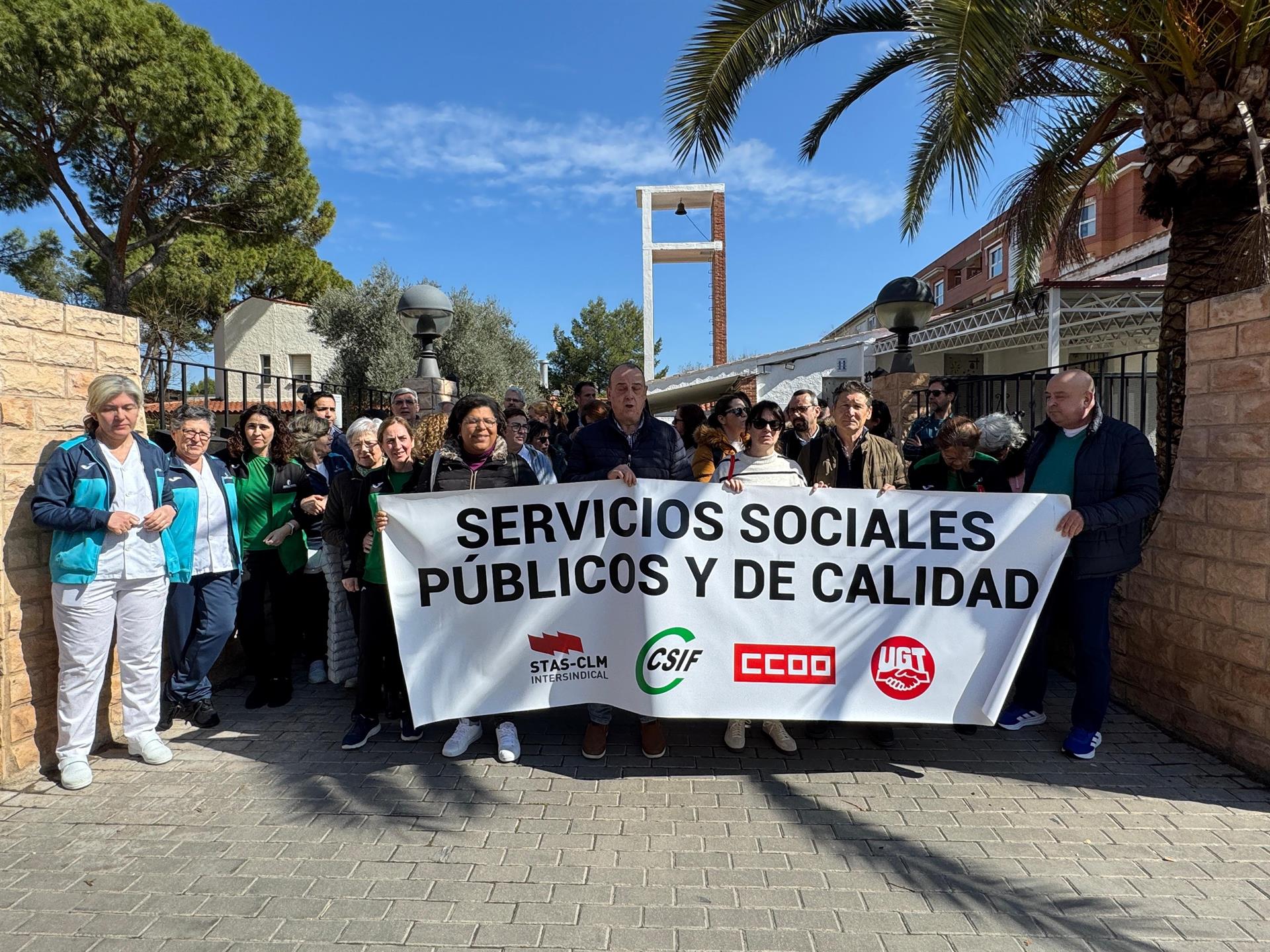 Trabajadores de residencias de Ciudad Real exigen a la Junta cubrir las vacantes Trabajadores de residencias de Ciudad Real exigen a la Junta cubrir las vacantes
