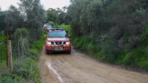 Imágenes del dispositivo de la búsqueda de los desparecidos Imágenes del dispositivo de la búsqueda de los desparecidos