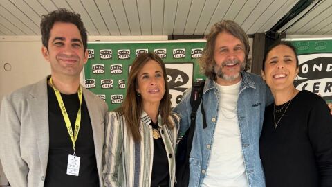 Salva Reina en el programa especial Cervezas Victoria en el Festival de M&aacute;laga