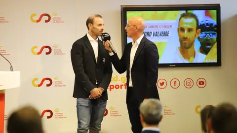 Alejandro Valverde, presentado como nuevo seleccionador español Alejandro Valverde, presentado como nuevo seleccionador español