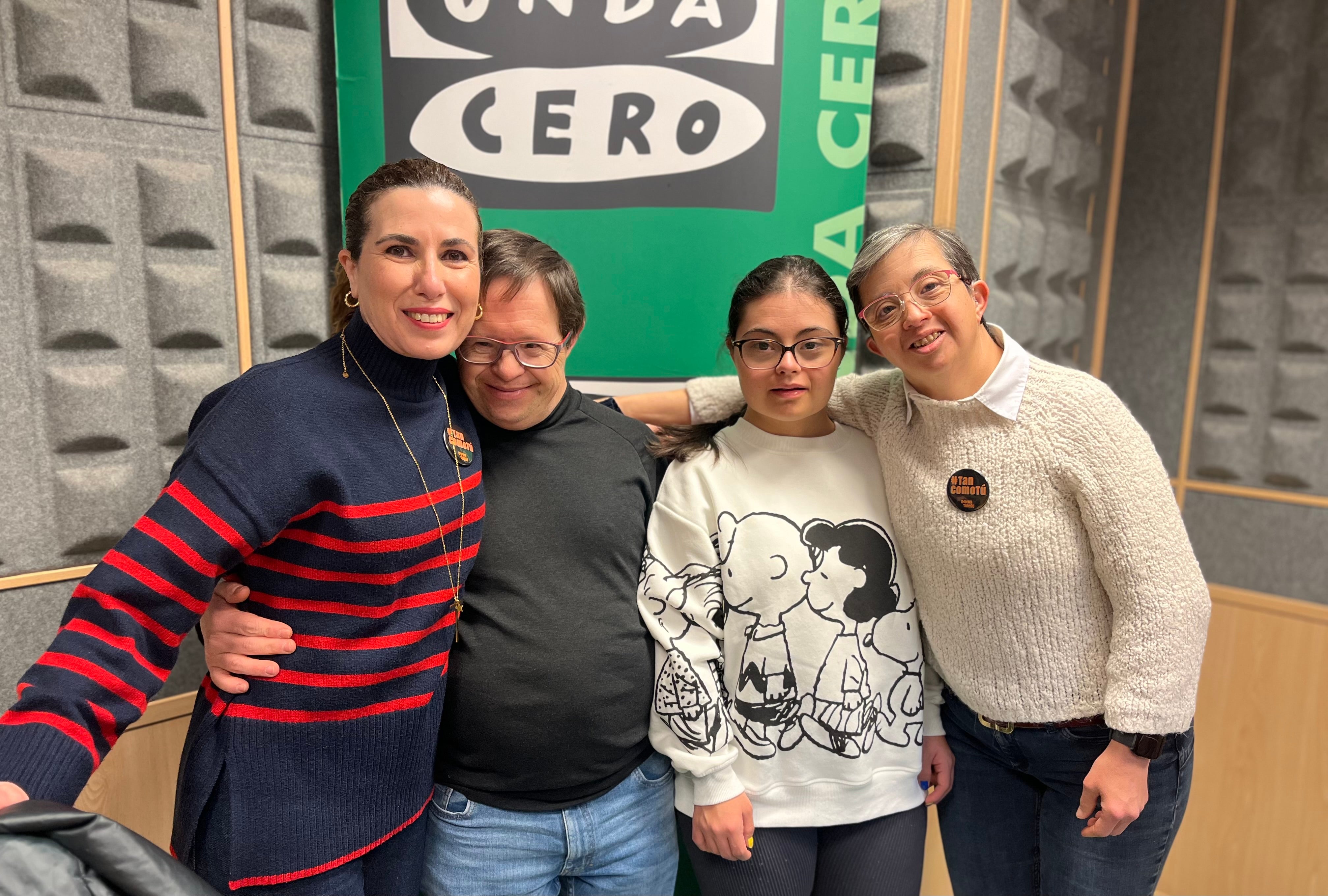 Nos visitan los protagonistas de la campaña "Tan como tú" de Down España Nos visitan los protagonistas de la campaña "Tan como tú" de Down España