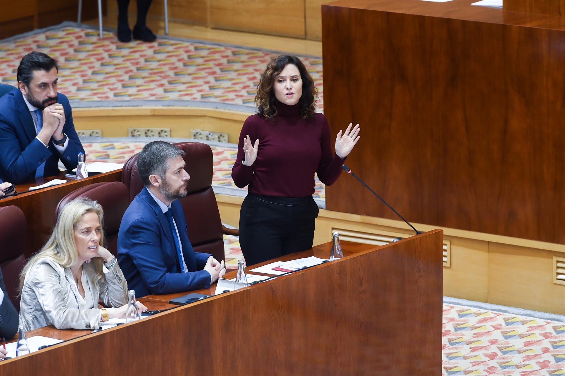 Ayuso batallará la reforma pero acogerá a los menores migrantes: "me guste o no, he de cumplir con la ley" Ayuso batallará la reforma pero acogerá a los menores migrantes: "me guste o no, he de cumplir con la ley"